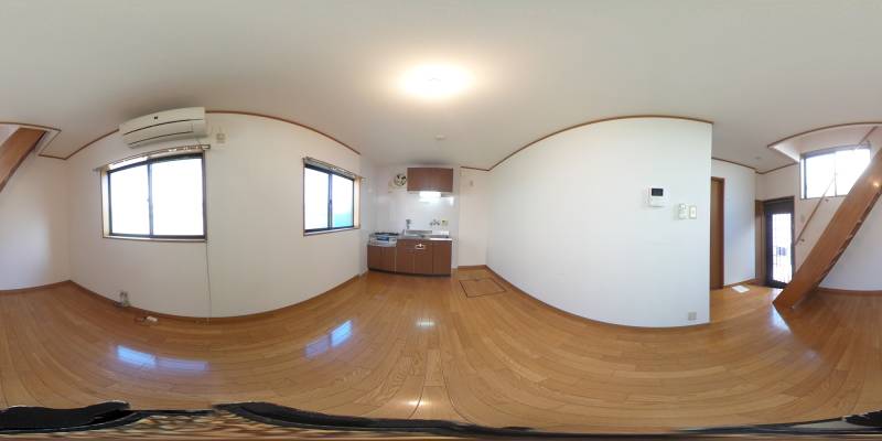 パノラマ画像リビング