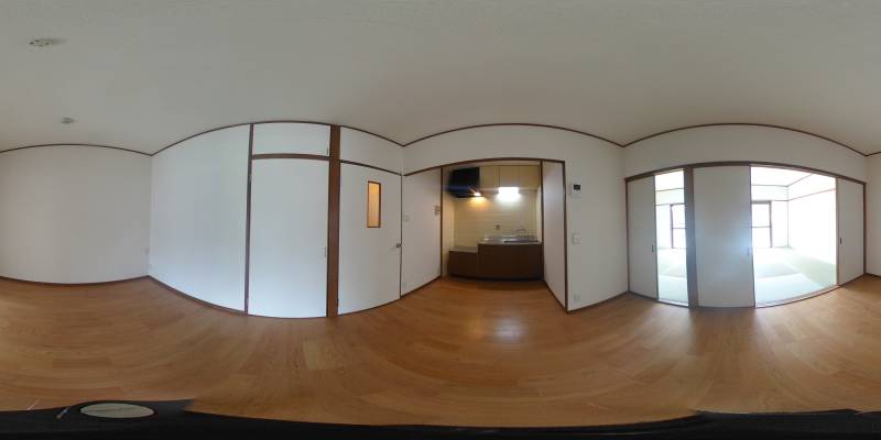 パノラマ画像リビング