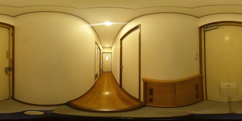 パノラマ画像玄関