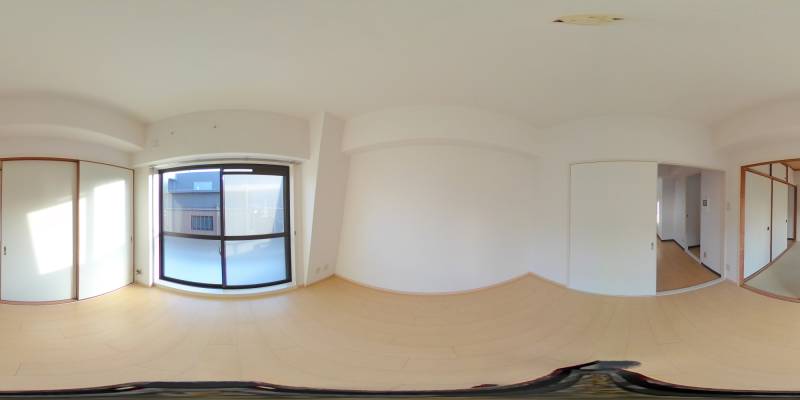 パノラマ画像洋室