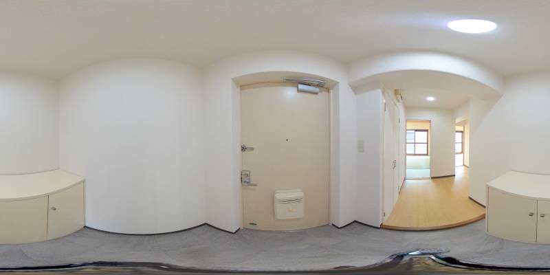 パノラマ画像玄関