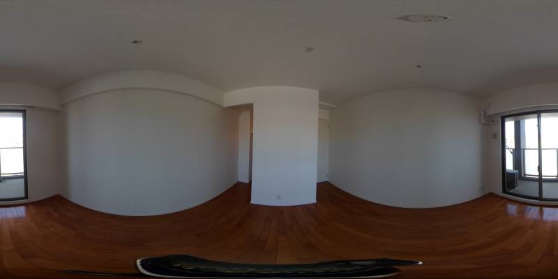 パノラマ画像洋室