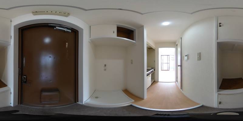 パノラマ画像玄関