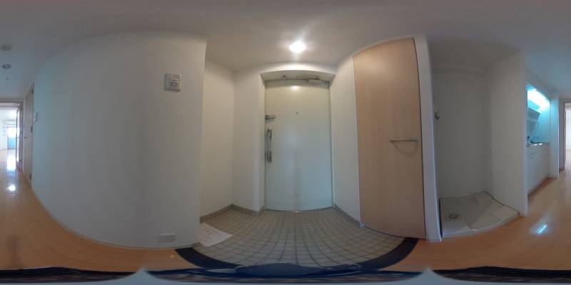 パノラマ画像玄関