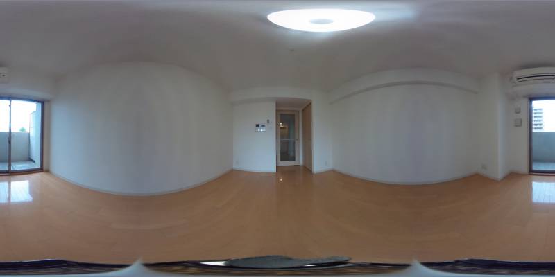 パノラマ画像洋室