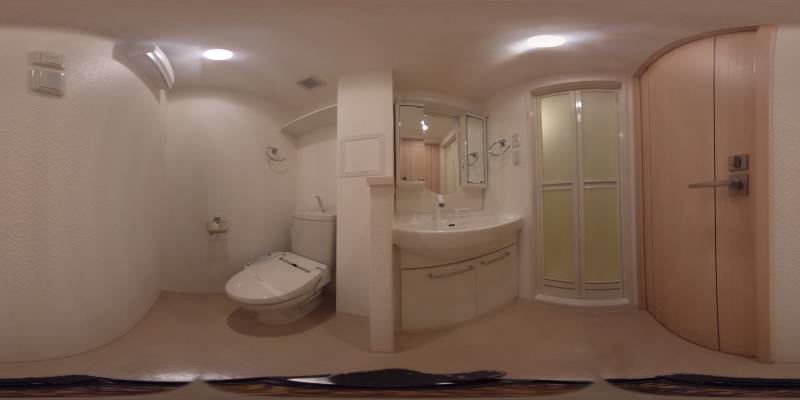 パノラマ画像トイレ