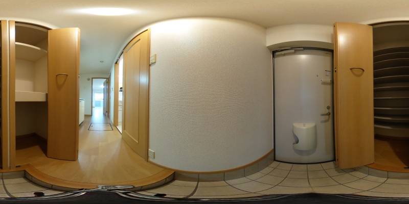 パノラマ画像玄関