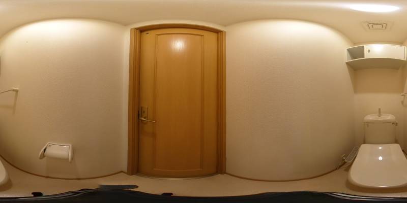 パノラマ画像トイレ