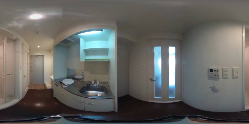 パノラマ画像キッチン