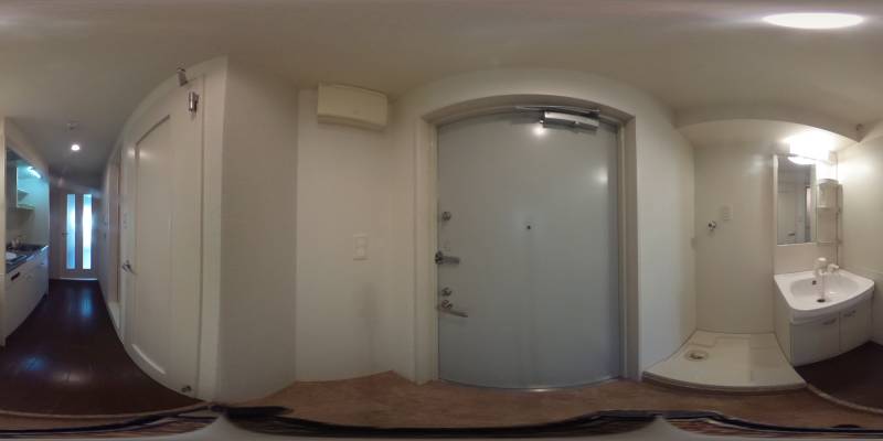 パノラマ画像玄関