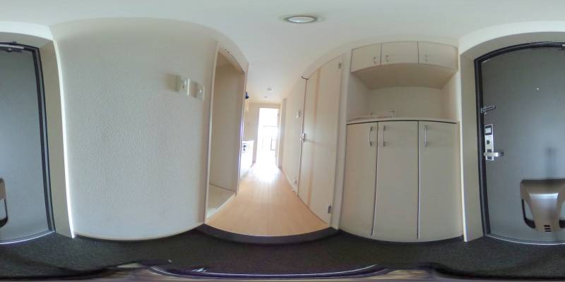 パノラマ画像玄関