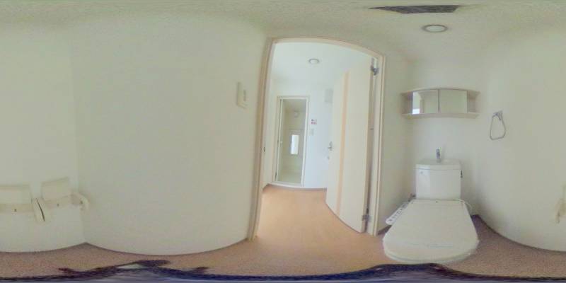 パノラマ画像トイレ