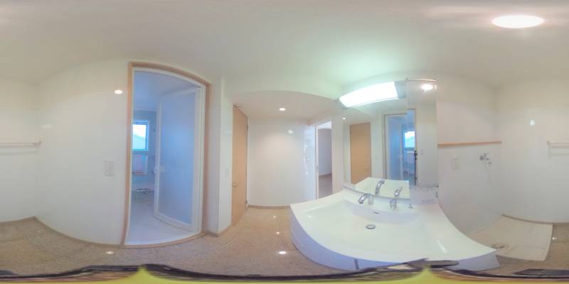 パノラマ画像洗面所