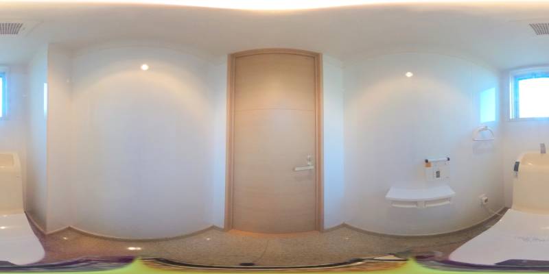 パノラマ画像トイレ