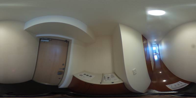 パノラマ画像玄関