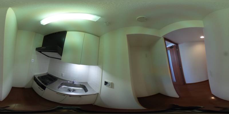 パノラマ画像キッチン