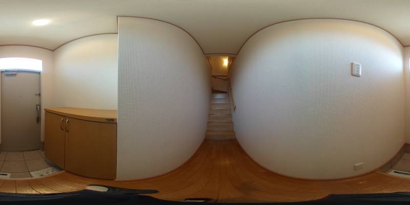 パノラマ画像玄関
