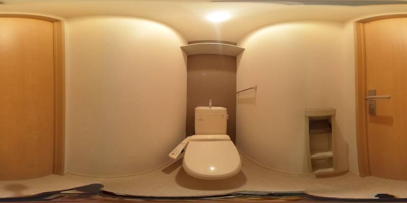 パノラマ画像トイレ