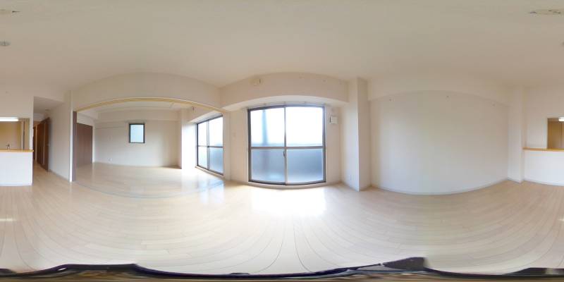 パノラマ画像リビング