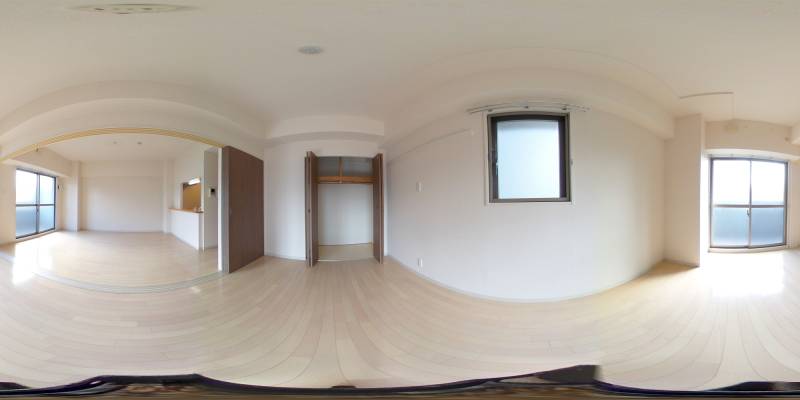 パノラマ画像洋室