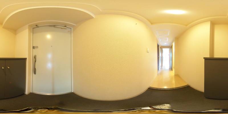 パノラマ画像玄関