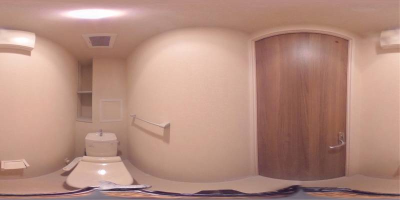 パノラマ画像トイレ