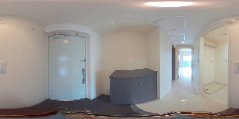 パノラマ画像玄関