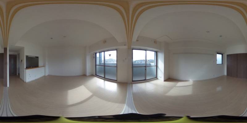 パノラマ画像洋室