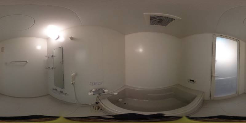 パノラマ画像バスルーム