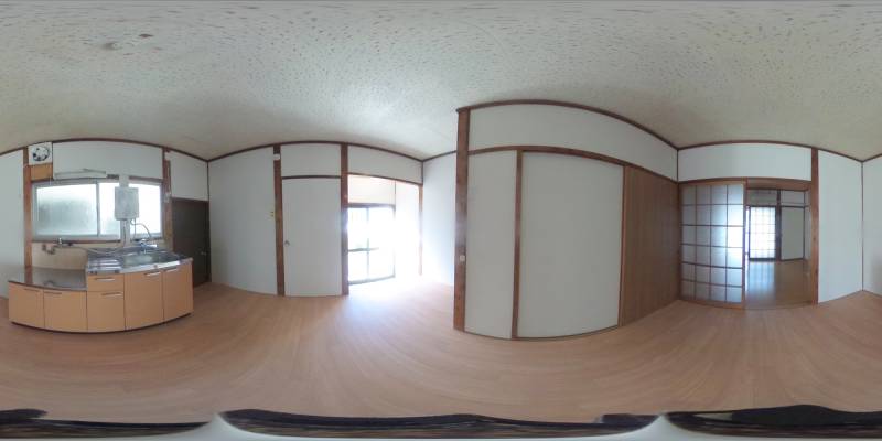 パノラマ画像リビング