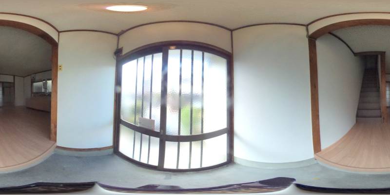 パノラマ画像玄関