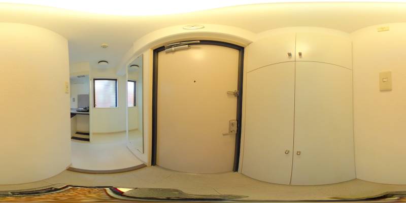 パノラマ画像玄関