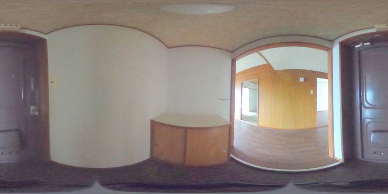 パノラマ画像玄関