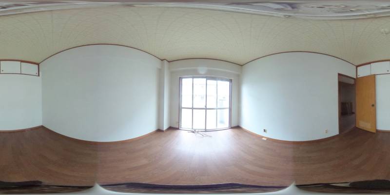 パノラマ画像洋室