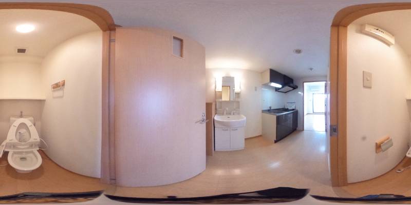 パノラマ画像トイレ