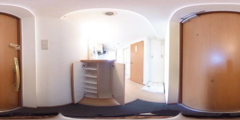 パノラマ画像玄関