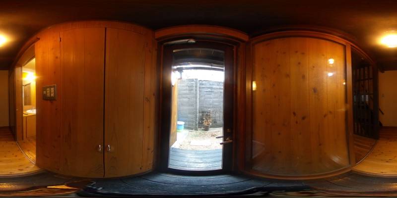 パノラマ画像玄関