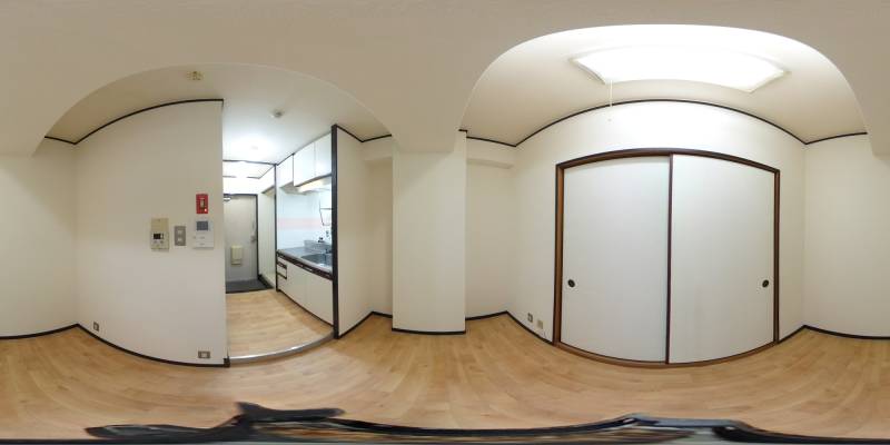 パノラマ画像洋室