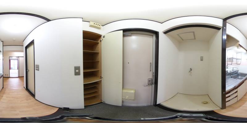 パノラマ画像玄関