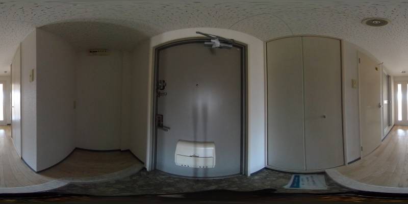 パノラマ画像玄関