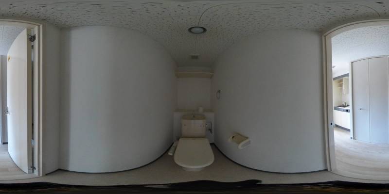 パノラマ画像トイレ
