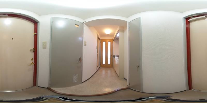 パノラマ画像玄関