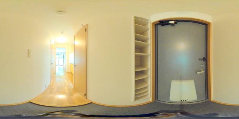 パノラマ画像玄関