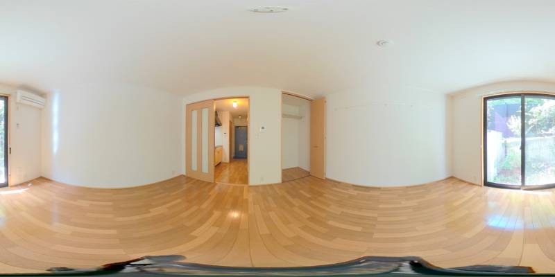 パノラマ画像リビング