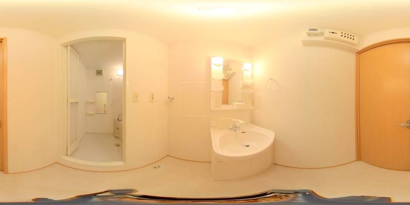 パノラマ画像洗面所