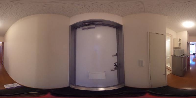 パノラマ画像玄関