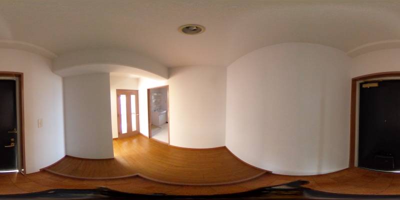 パノラマ画像玄関