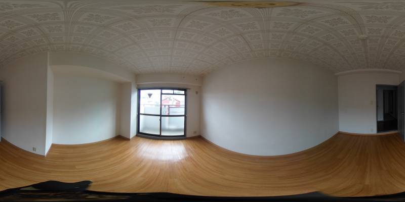 パノラマ画像洋室