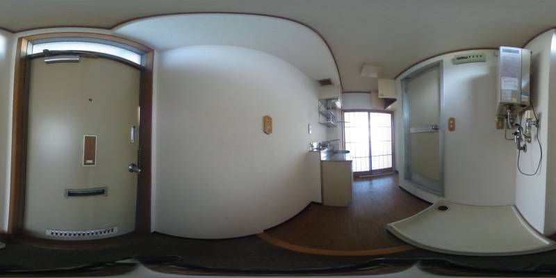 パノラマ画像玄関