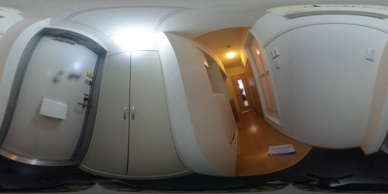 パノラマ画像玄関